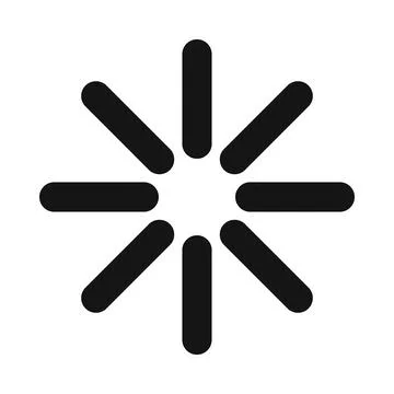 Loading circle sign icon, simple style 스톡 일러스트