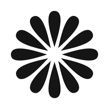 Loading circle sign icon, simple style Stock Illustration