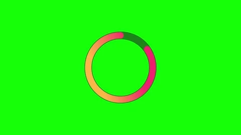 Loading Circle, video. Download progress, preloader animation web design Stock Footage 136963243