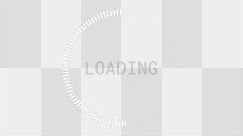 Loading Circle, video downloader progress, preloaded animation Stock Footage 324562703