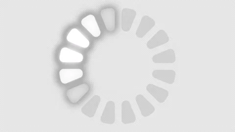 Loading Circle Video with Glow. Loading ... | Stock Video | Pond5