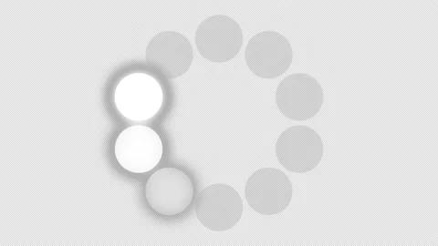 Loading Circle Video with Glow. Loading ... | Stock Video | Pond5