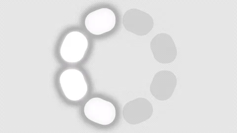 Loading Circle Video with Glow. Loading ... | Stock Video | Pond5