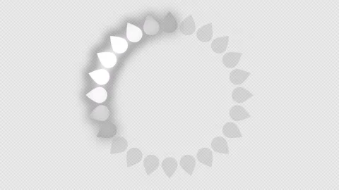 Loading Circle Video with Glow. Loading ... | Stock Video | Pond5