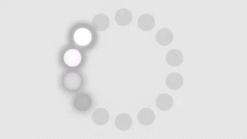Loading Circle Video with Glow. Loading ... | Stock Video | Pond5