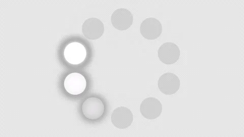 Loading Circle Video with Glow. Loading ... | Stock Video | Pond5