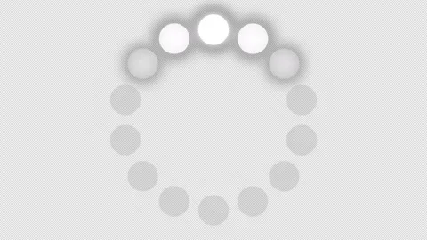 Loading Circle Video with Glow. Loading ... | Stock Video | Pond5