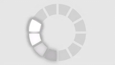Loading Circle Video with Glow. Loading ... | Stock Video | Pond5
