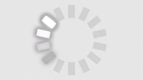 Loading Circle Video with Glow. Loading ... | Stock Video | Pond5