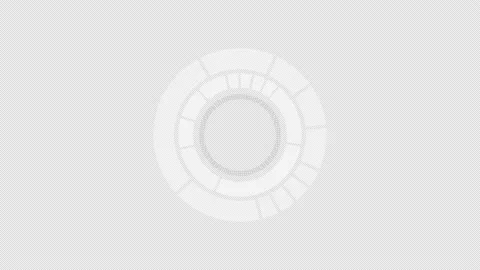 Loading circle on white background animation. Technology download Video stock 138965822