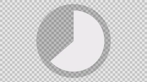 Loading Clock Interface w/ Alpha (24fps) Video stock 59740796