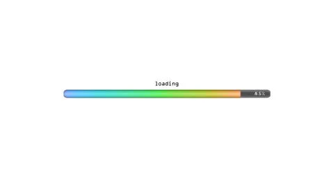 Loading color gradient blue background Stock Illustration