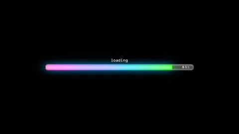 Loading color gradient pink dark background Illustrazione stock
