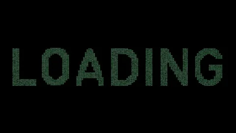 Loading computer numbers data software technology Stock Footage 120518524