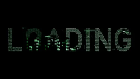 Loading computer numbers data software technology Stock Footage 120872751