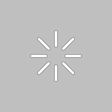 Loading computer symbol Illustrazione stock