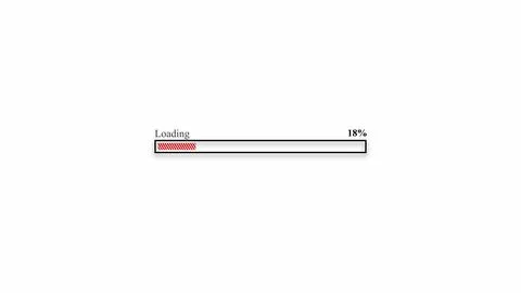 Loading counter from zero to hundred icon on black abstract background. Stock Illustration