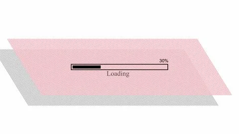 Loading counter from zero to hundred icon on black abstract background. Stock Illustration