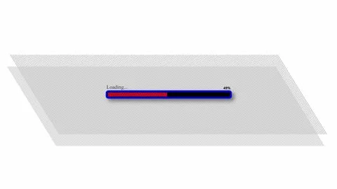 Loading counter from zero to hundred icon on black abstract background. Stock Illustration