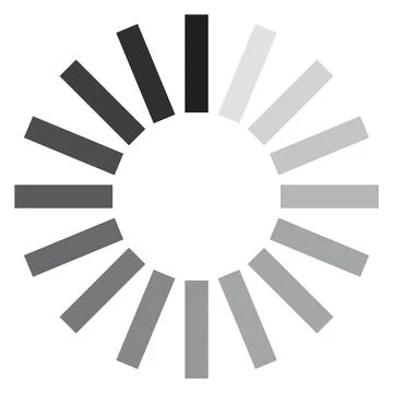 Loading cursor icon. Progress circle. Waiting symbol Stock Illustration