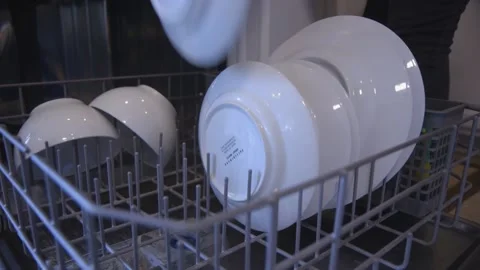 Loading Dish Washer Stock Footage 227077041