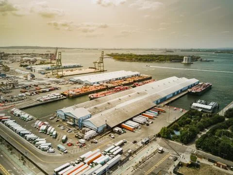 Loading dock in brooklyn Stock Photos