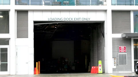 Loading Dock Exit Stock Footage 237841910