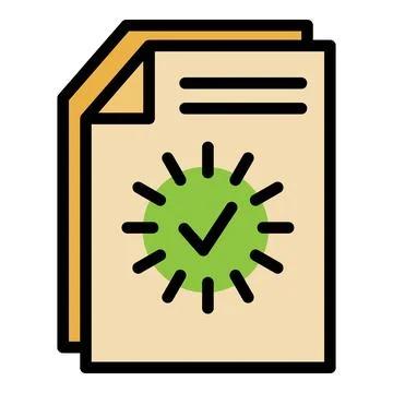 Loading document icon vector flat 스톡 일러스트