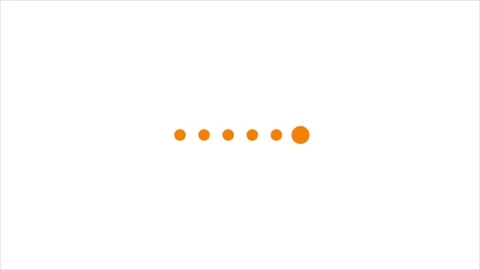 Loading dots animation video.Typing loading dots icon concept . Stock Footage 315078088