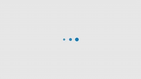 Loading Dots Preloader Animation Motion Graphic Alpha Channel 4K Light 스톡 동영상 340182911