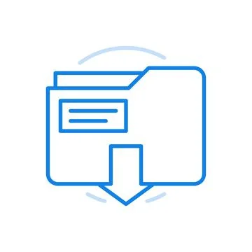 Loading files from memory card vector line icon. Removable electronic chip .. 스톡 일러스트