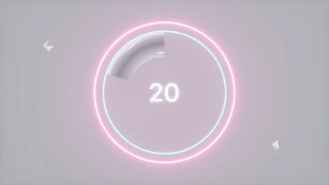 Loading Fracture Animation4K Loading Abstract Neon Explosion 3D Intro Stock-Footage 124827854