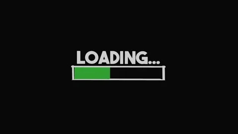 Loading, for games, videos, various materials, green floating Stock Footage 149071243