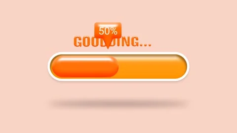 Loading good friday with loading bar Stock Footage 266787929