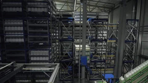 Loading of goods in the storage Stock Footage 117594308