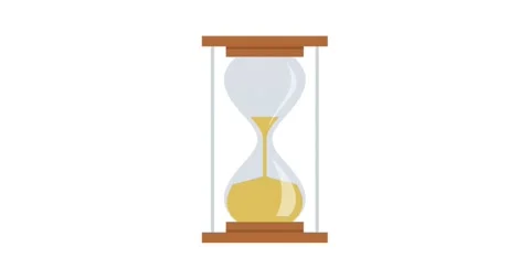 Loading Hourglass Animation Stock Footage 144120721