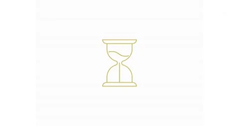 Loading Hourglass Animation Stock Footage 144120756