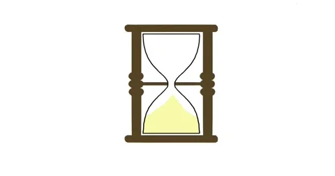 Loading Hourglass Animation 스톡 동영상 144120772