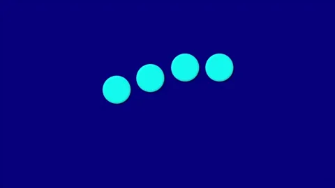 Loading icon animation video on navy blue background. Stock Footage 301702003