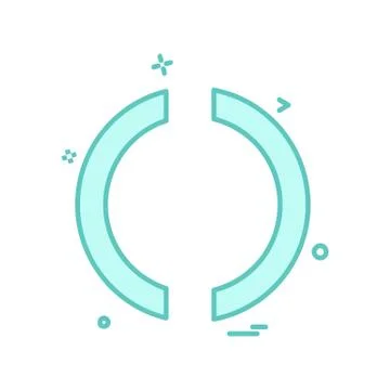 Loading icon design vector 스톡 일러스트