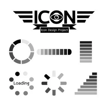 Loading icon Stock Illustration
