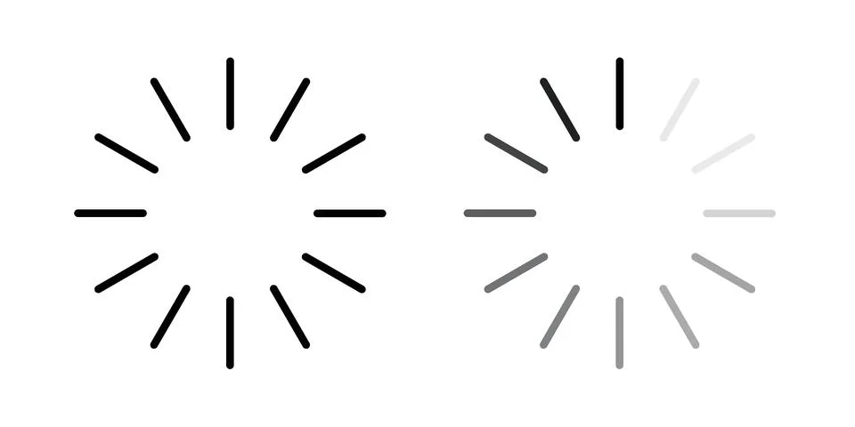 Loading icon Illustration Eps10 for web or app 스톡 일러스트