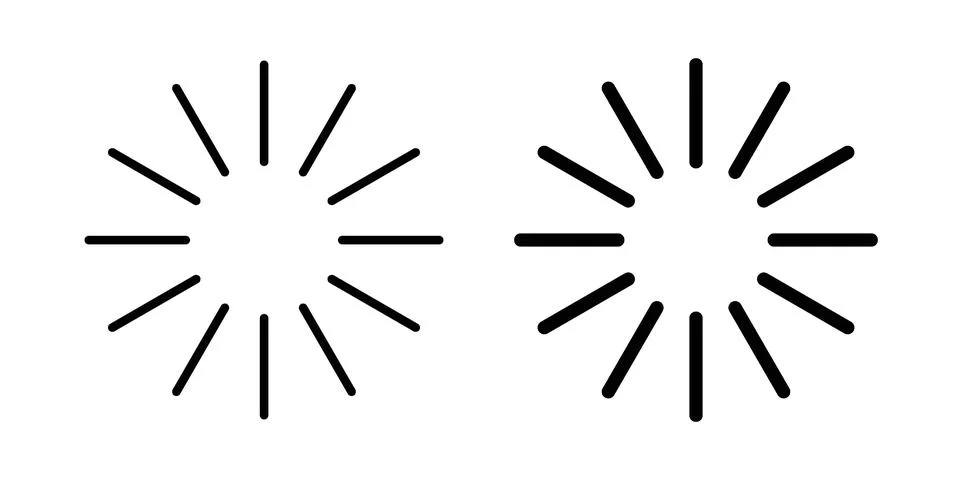 Loading icon or illustration vector symbols Illustrazione stock
