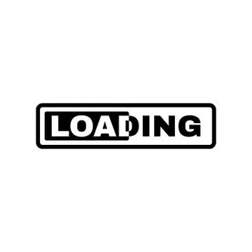 The loading icon. preloader symbol. Flat Stock-Illustration
