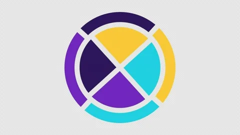 Loading Icon Rotates for Mobile and Web Interfaces Vídeo Stock 347241977