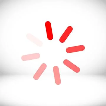 Loading icon stock vector illustration flat design Illustrazione stock