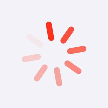 Loading icon stock vector illustration flat design Illustrazione stock
