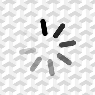 Loading icon stock vector illustration flat design Illustrazione stock