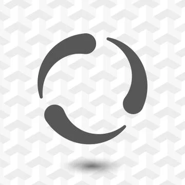 Loading icon stock vector illustration flat design Stock Illustration