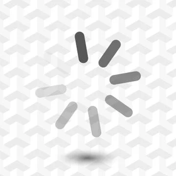 Loading icon stock vector illustration flat design Illustrazione stock